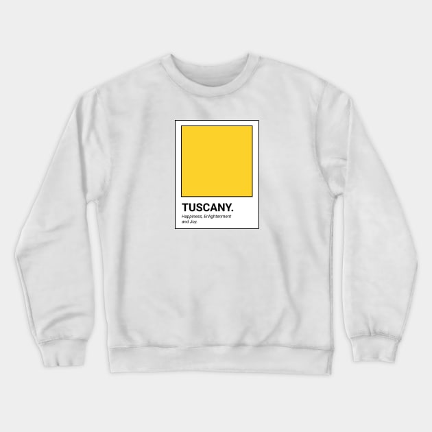 Tuscany Crewneck Sweatshirt by kindacoolbutnotreally